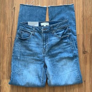 Harper Heritage frayed jeans